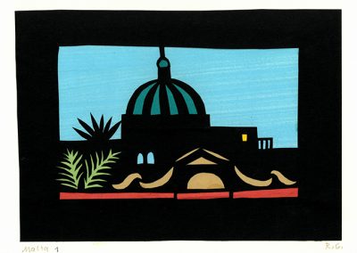 Collage von Regina Gebhard: Malta 1