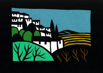 Collage von Regina Gebhard: Toscana