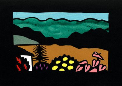 Collage von Regina Gebhard: Madeira