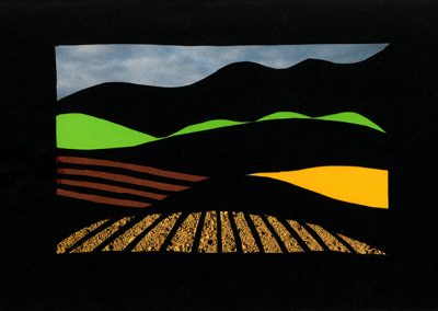 Collage von Regina Gebhard: Brandenburg