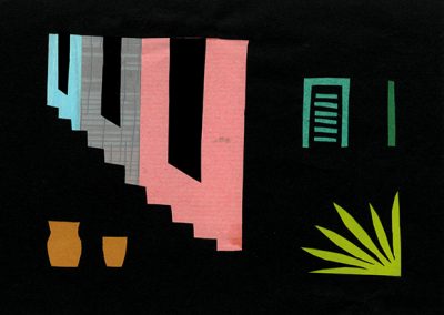 Collage von Regina Gebhard: Dubrovnik