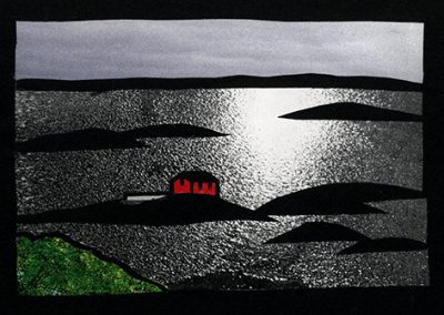 Collage von Regina Gebhard: Schären