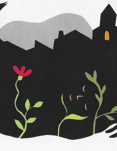 Scherenschnitt von Regina Gebhard