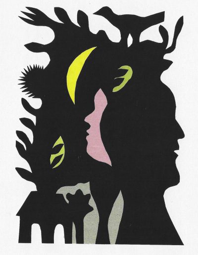 Scherenschnitt von Regina Gebhard