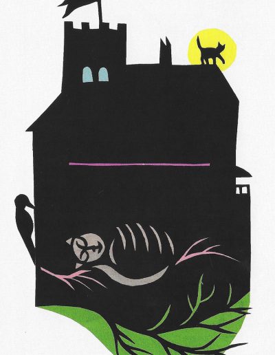 Scherenschnitt von Regina Gebhard