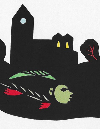 Scherenschnitt von Regina Gebhard